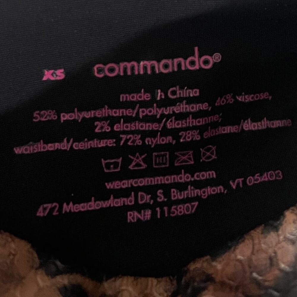 Commando Animal Legging in Tawny Python Size XS - image 6